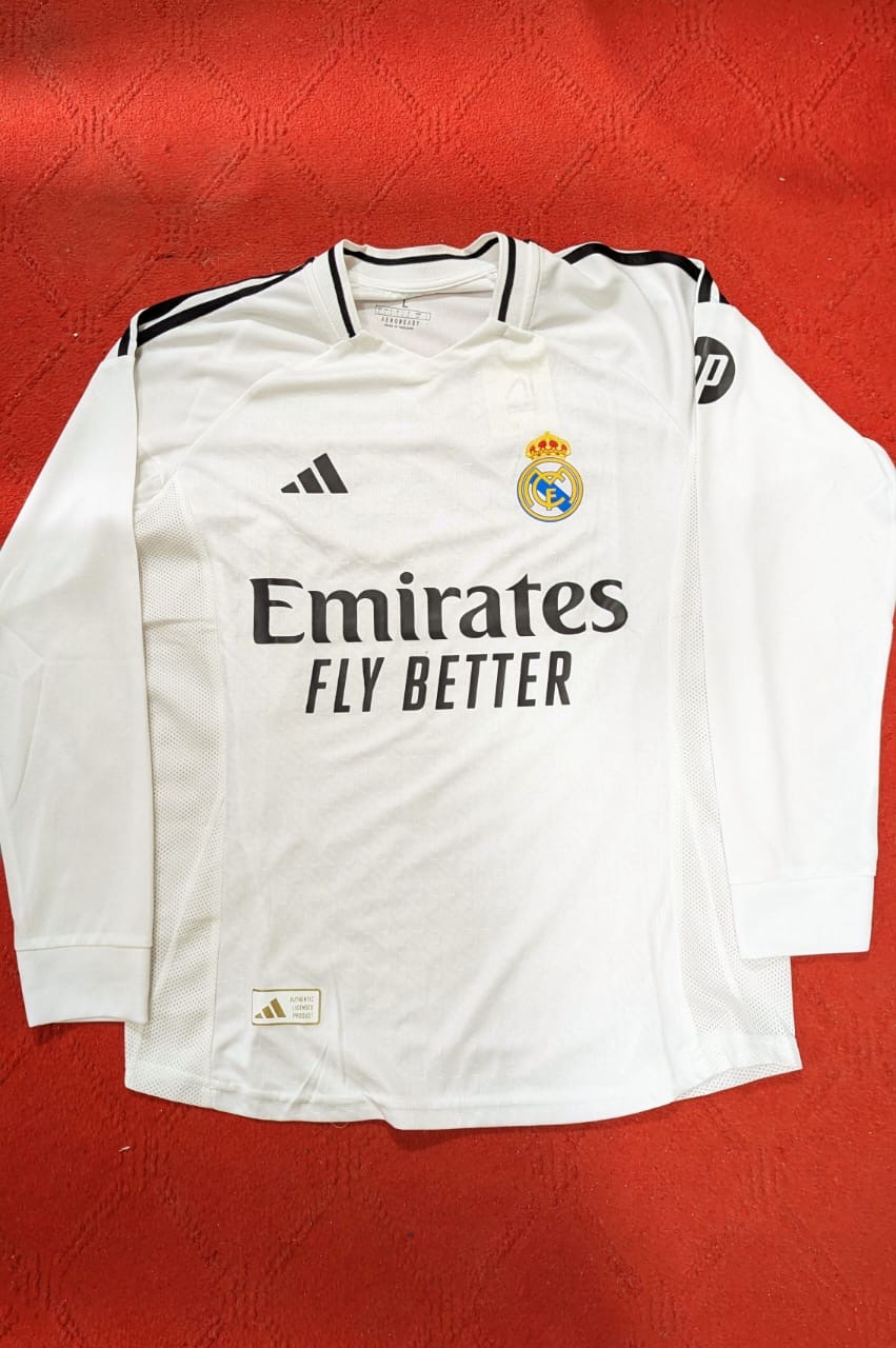 Football Club jersey Real Madrid Home kit Full sleeve