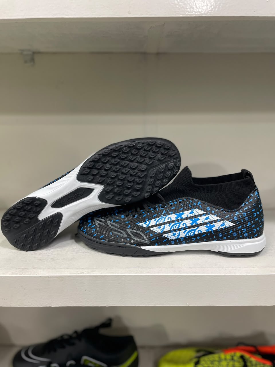 Football Turf Shoe F 50 Double leyar Stich AL Black